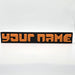 Factorio Style Nameplate - Cool Gaming Stuff