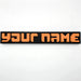 Factorio Style Nameplate - Cool Gaming Stuff