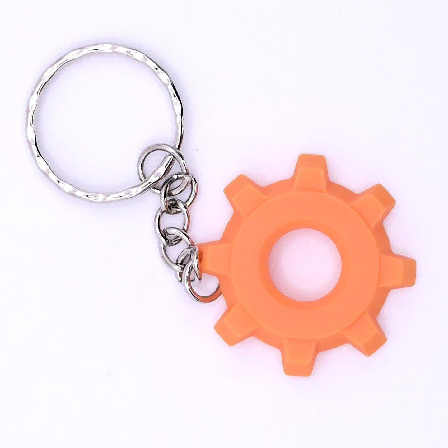 Orange Gear Cog Inspired By Factorio - Cool Gaming Stuff