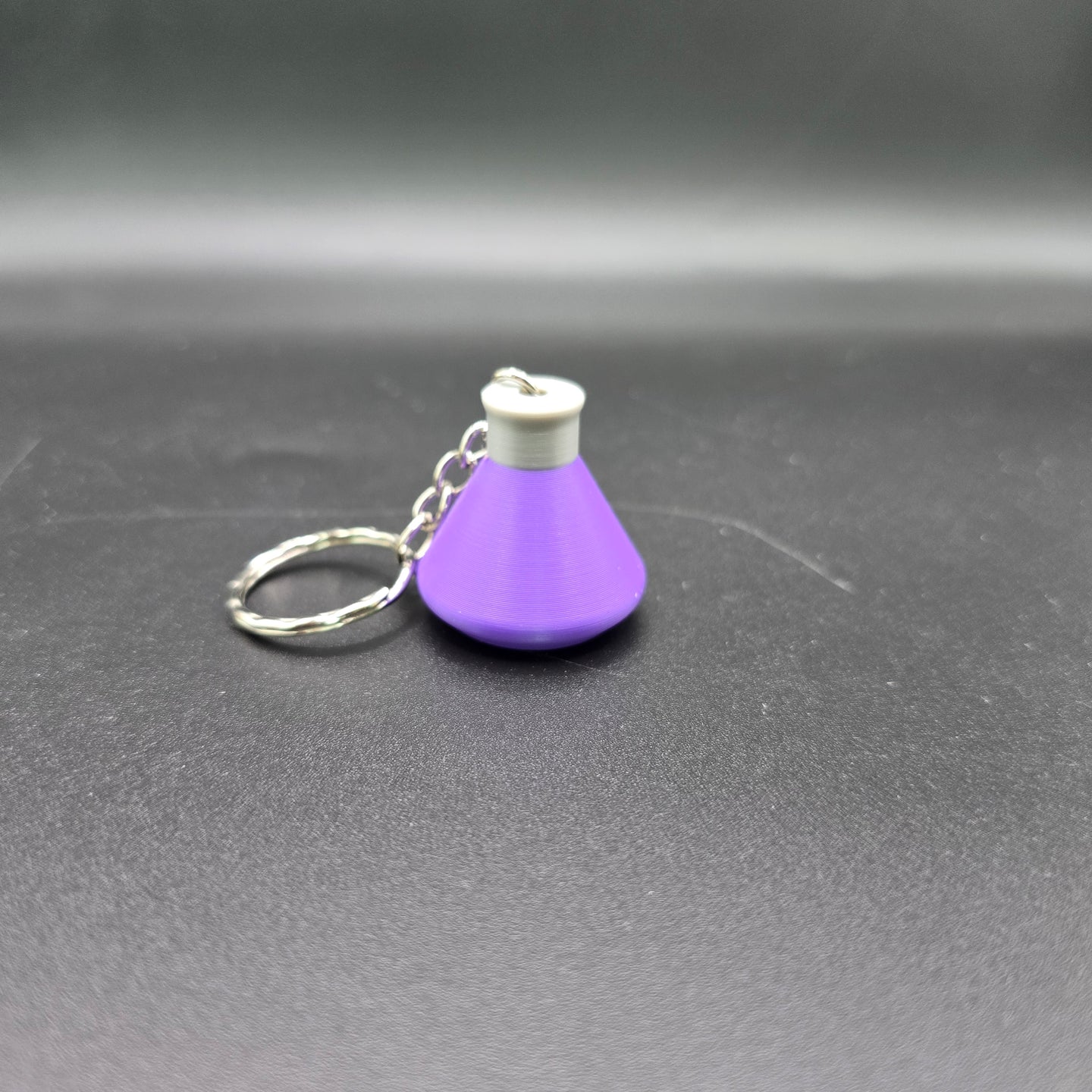 Factorio Science Flask Keyrings - Cool Gaming Stuff