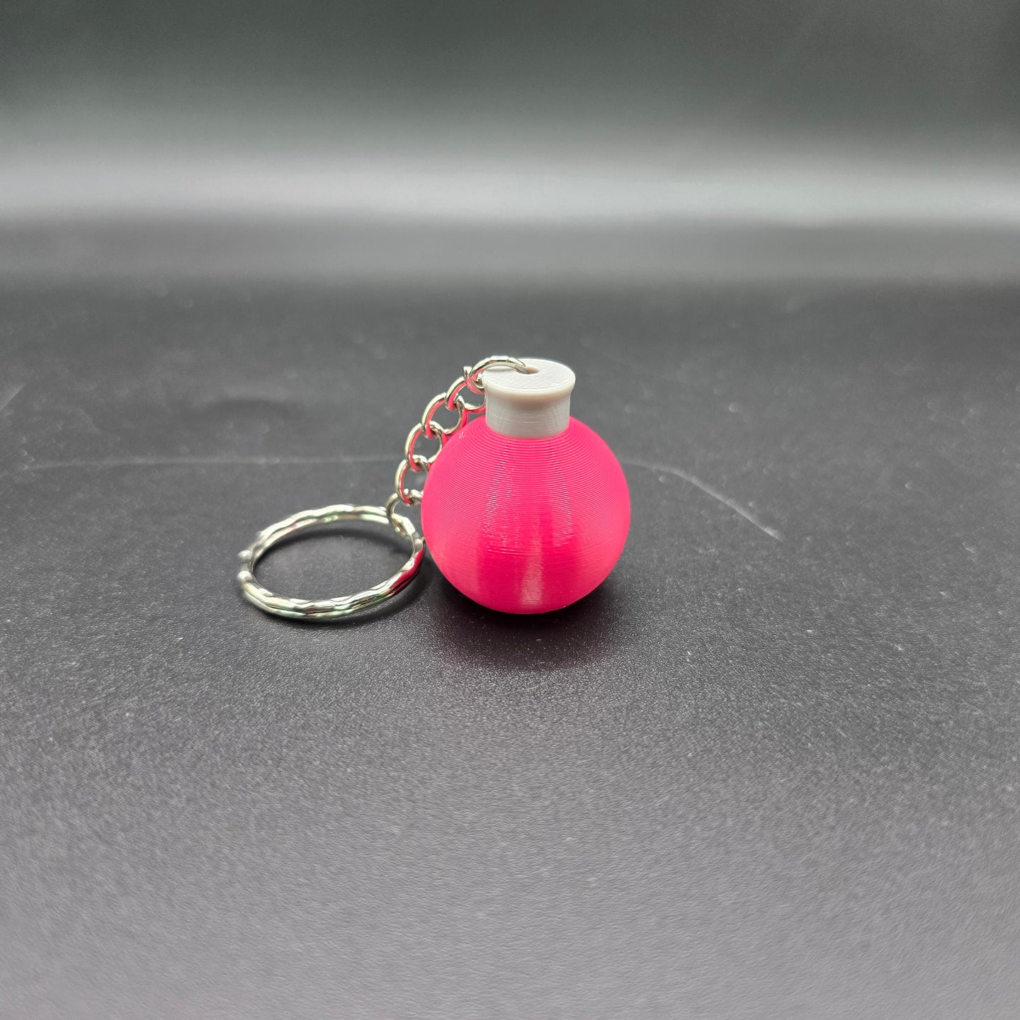 Factorio Science Flask Keyrings - Cool Gaming Stuff