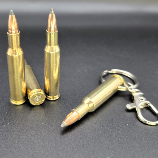 .222 Remington Bullet Keyring made from real inert varmint ammo – Cool Gaming Stuff UK
