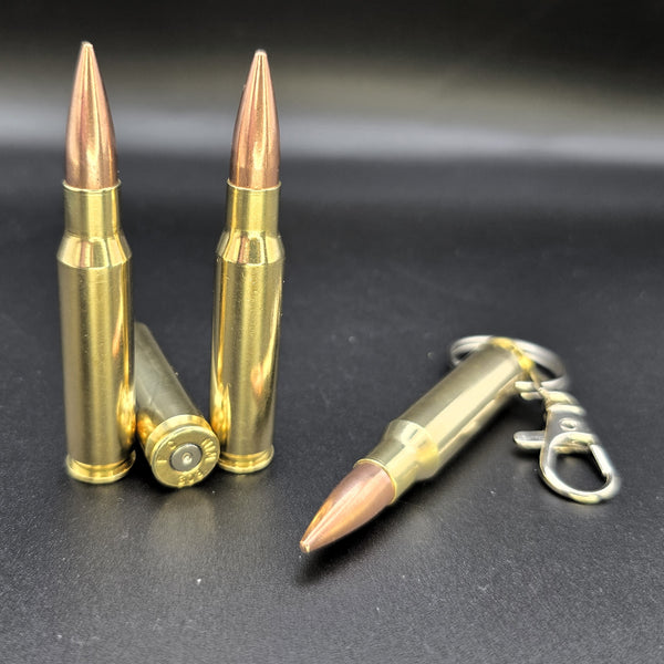 .308 Winchester Bullet Keyring made from real inert ammo – Cool Gaming Stuff UK
