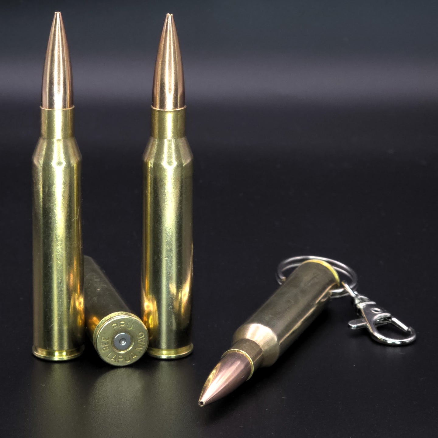 .338 Lapua Magnum Bullet Keyring made from real inert sniper ammo – Cool Gaming Stuff UK
