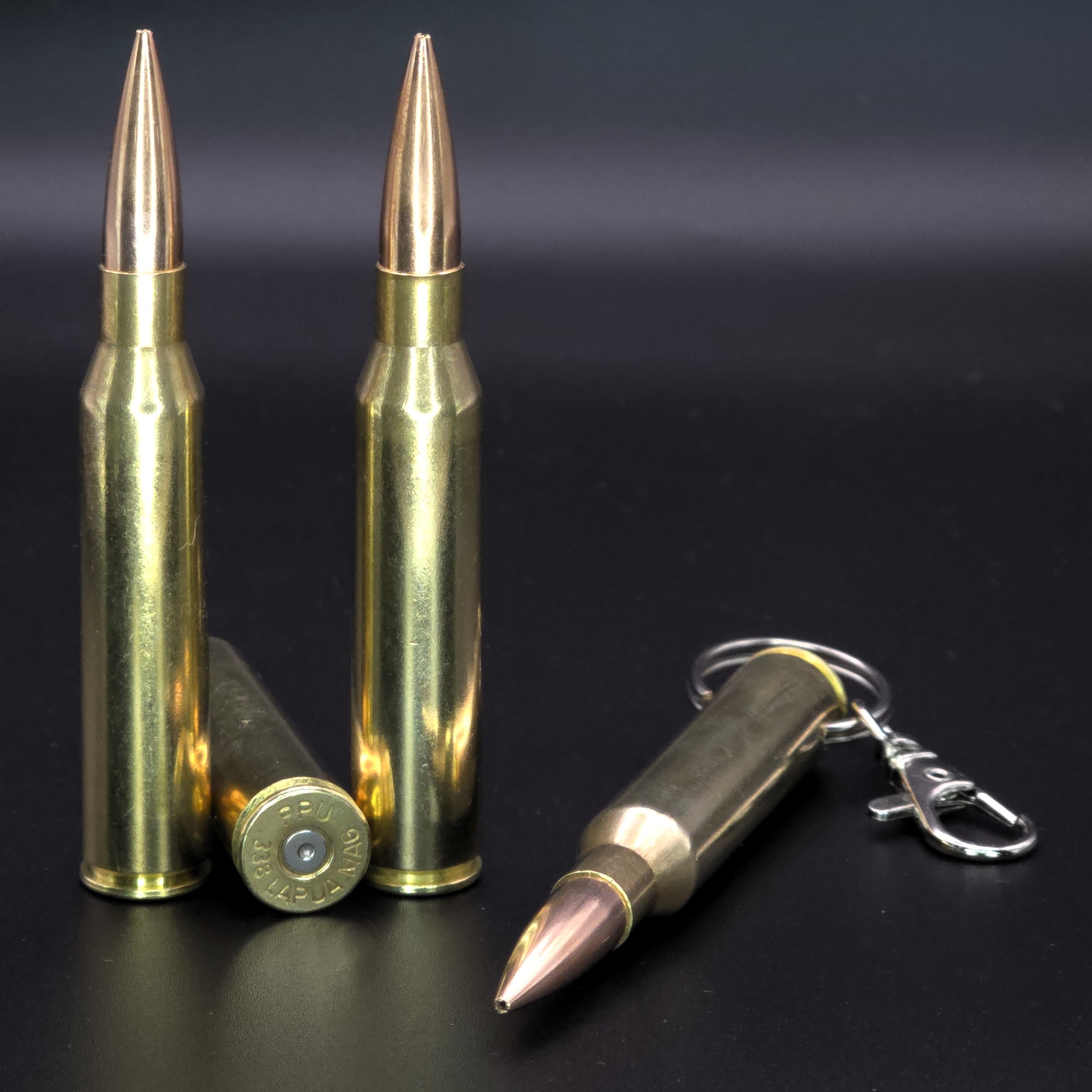 .338 Lapua Magnum Bullet Keyring made from real inert sniper ammo – Cool Gaming Stuff UK
