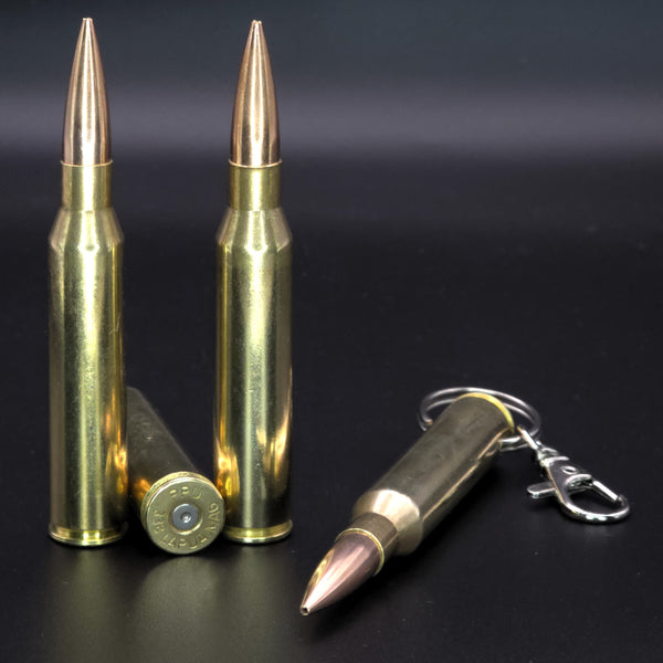 .338 Lapua Magnum Bullet Keyring made from real inert sniper ammo – Cool Gaming Stuff UK
