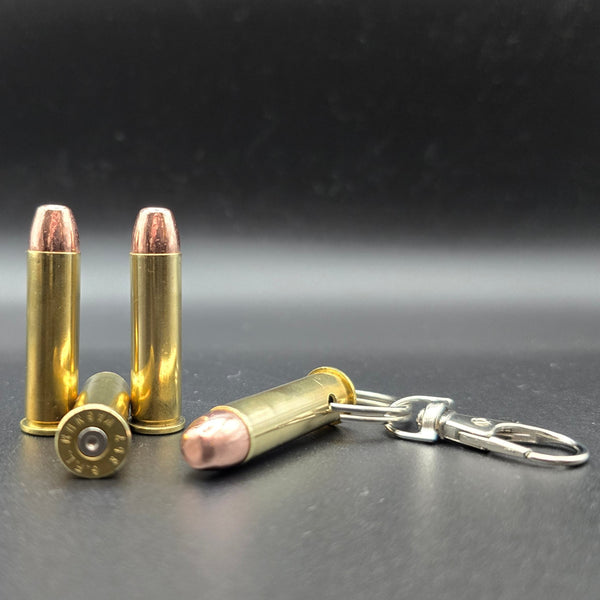 .357 Magnum Bullet Keyring made from real inert revolver ammo – Cool Gaming Stuff UK
