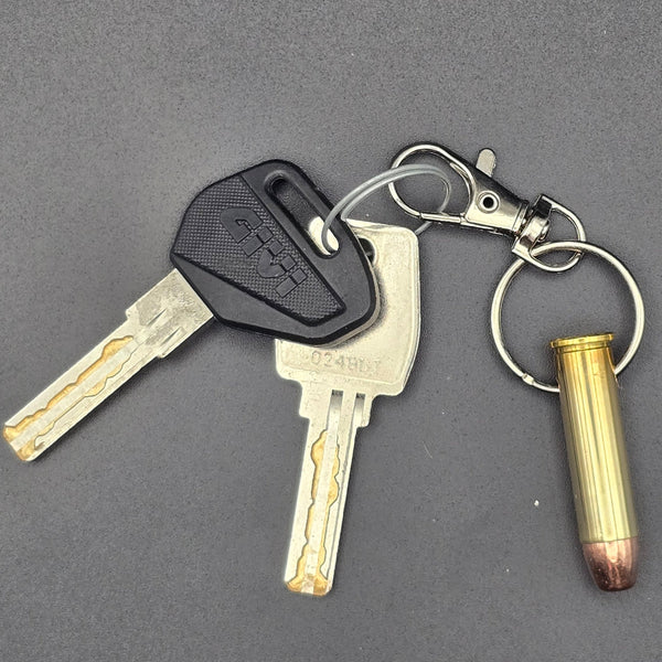 .357 Magnum Bullet Keyring made from real inert revolver ammo – Cool Gaming Stuff UK
