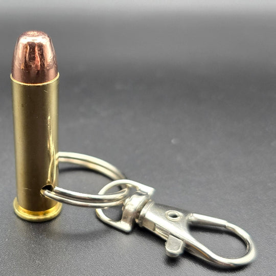 .357 Magnum Bullet Keyring made from real inert revolver ammo – Cool Gaming Stuff UK
