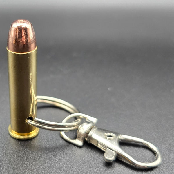.357 Magnum Bullet Keyring made from real inert revolver ammo – Cool Gaming Stuff UK
