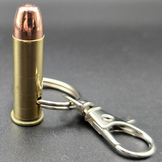.38 Special Bullet Keyring made from real inert revolver ammo – Cool Gaming Stuff UK
