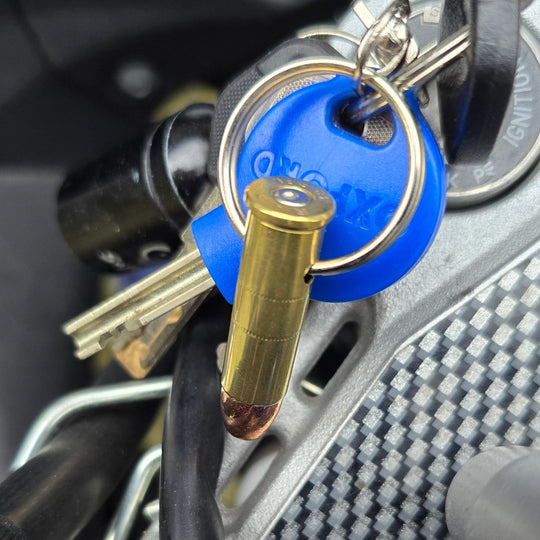.38 Special Bullet Keyring made from real inert revolver ammo – Cool Gaming Stuff UK
