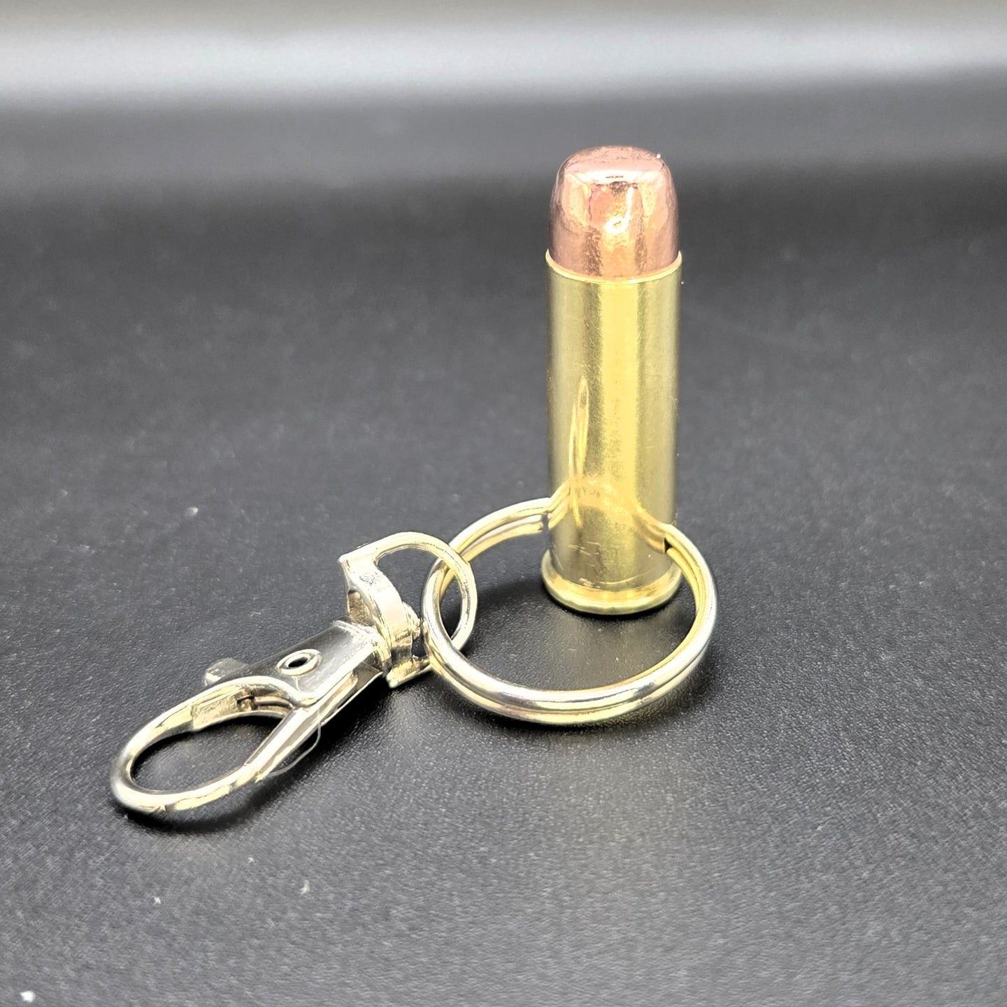 .44 Magnum Bullet Keyring made from real inert brass ammo – Cool Gaming Stuff UK
