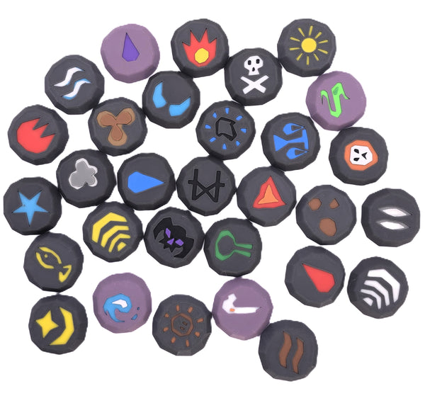 Runescape Rune Styled Keyrings - Cool Gaming Stuff