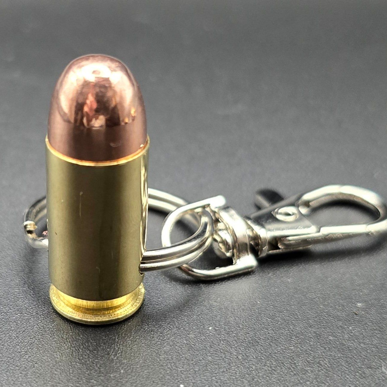 .45 ACP Bullet Keyring & Inert Ammo