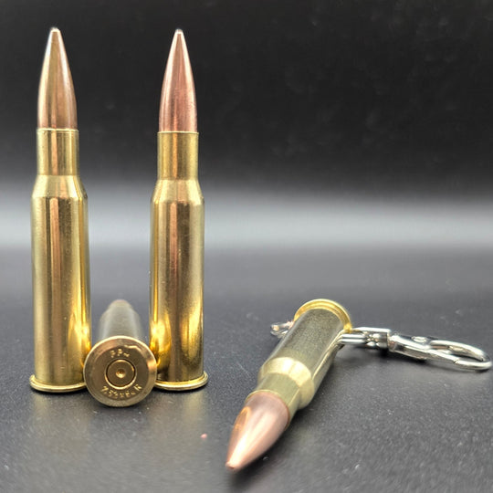 7.62x54r Bullet Keyring & Inert Ammo - Cool Gaming Stuff