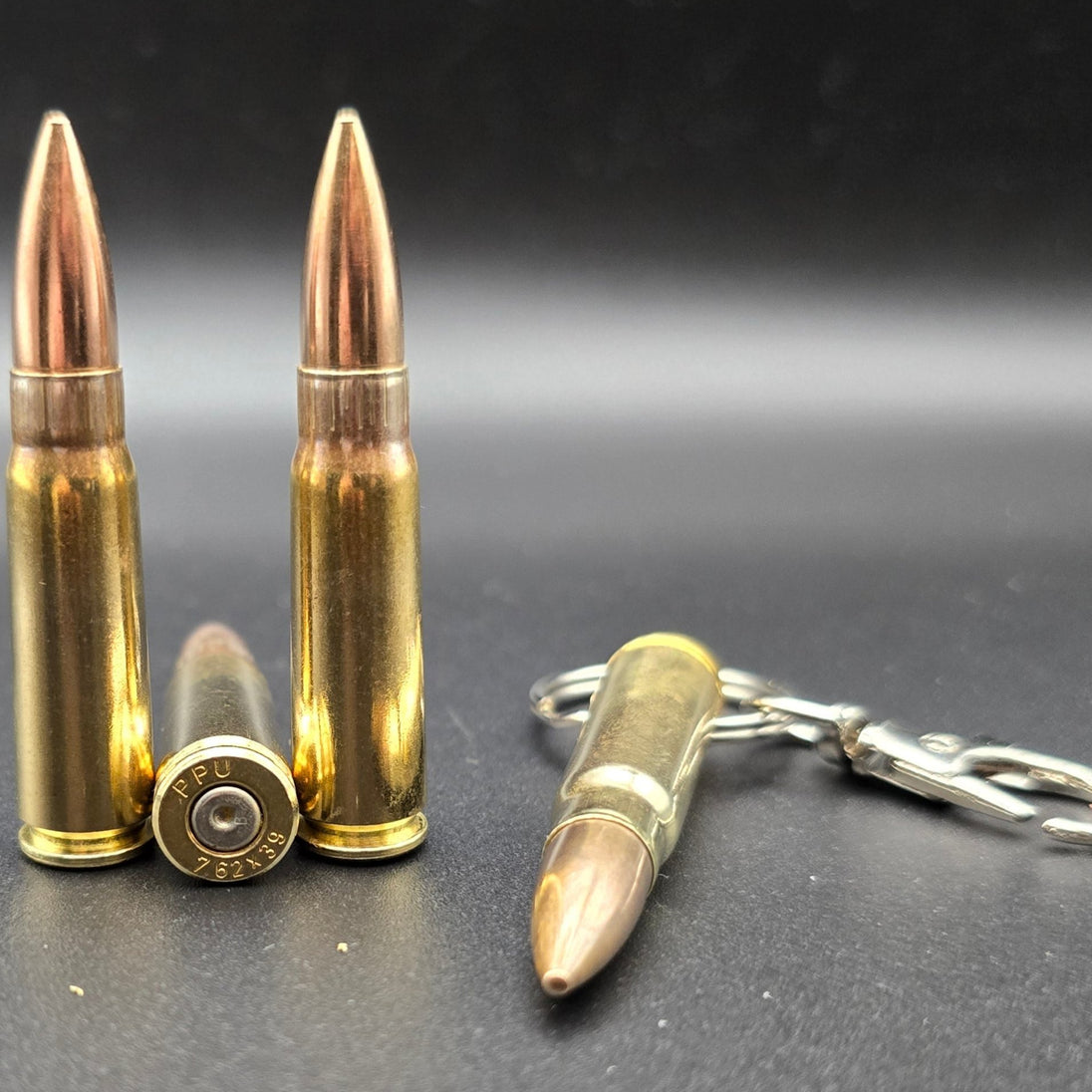 7.62x39mm Bullet Keyring & Inert Ammo - Cool Gaming Stuff