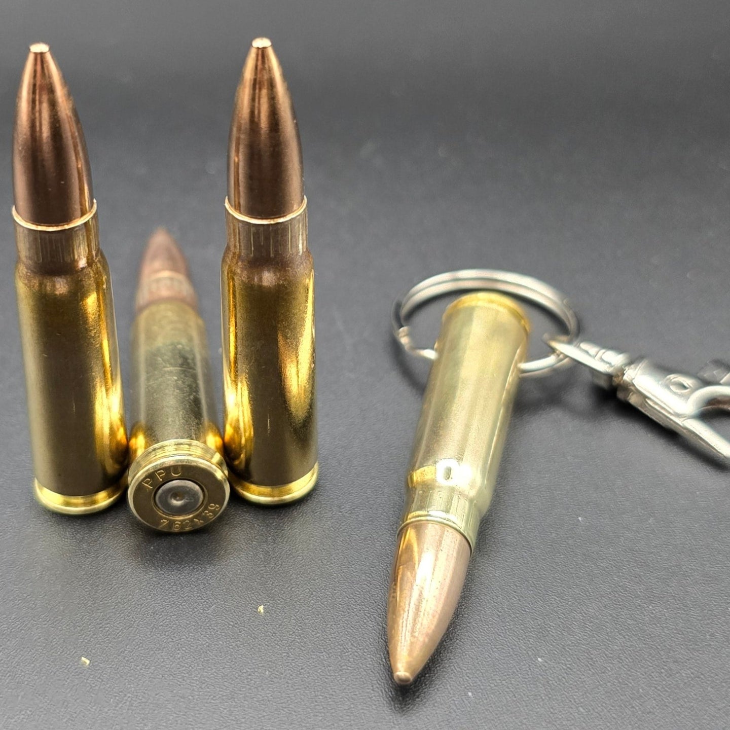 7.62x39mm Bullet Keyring & Inert Ammo - Cool Gaming Stuff