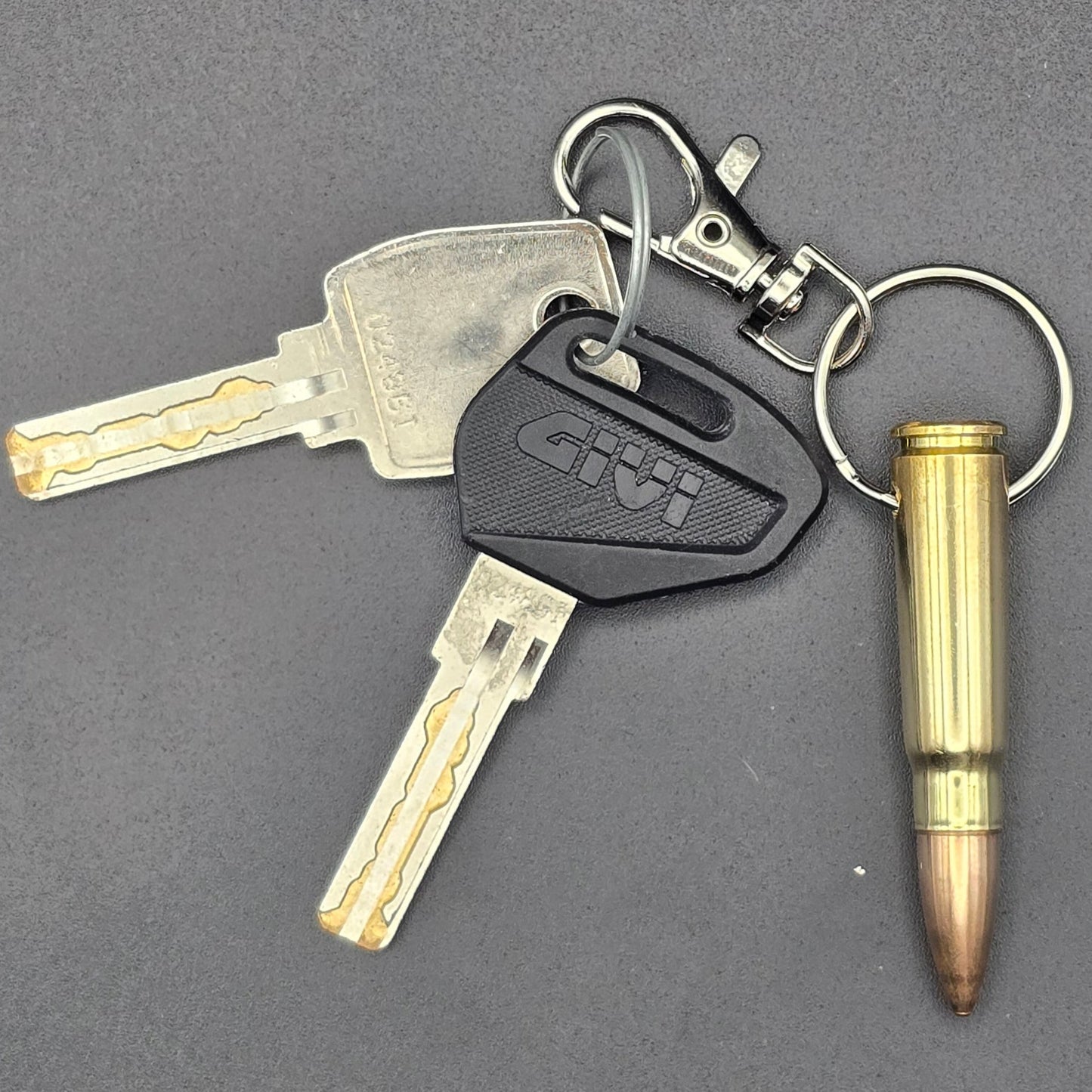 7.62x39mm Bullet Keyring & Inert Ammo