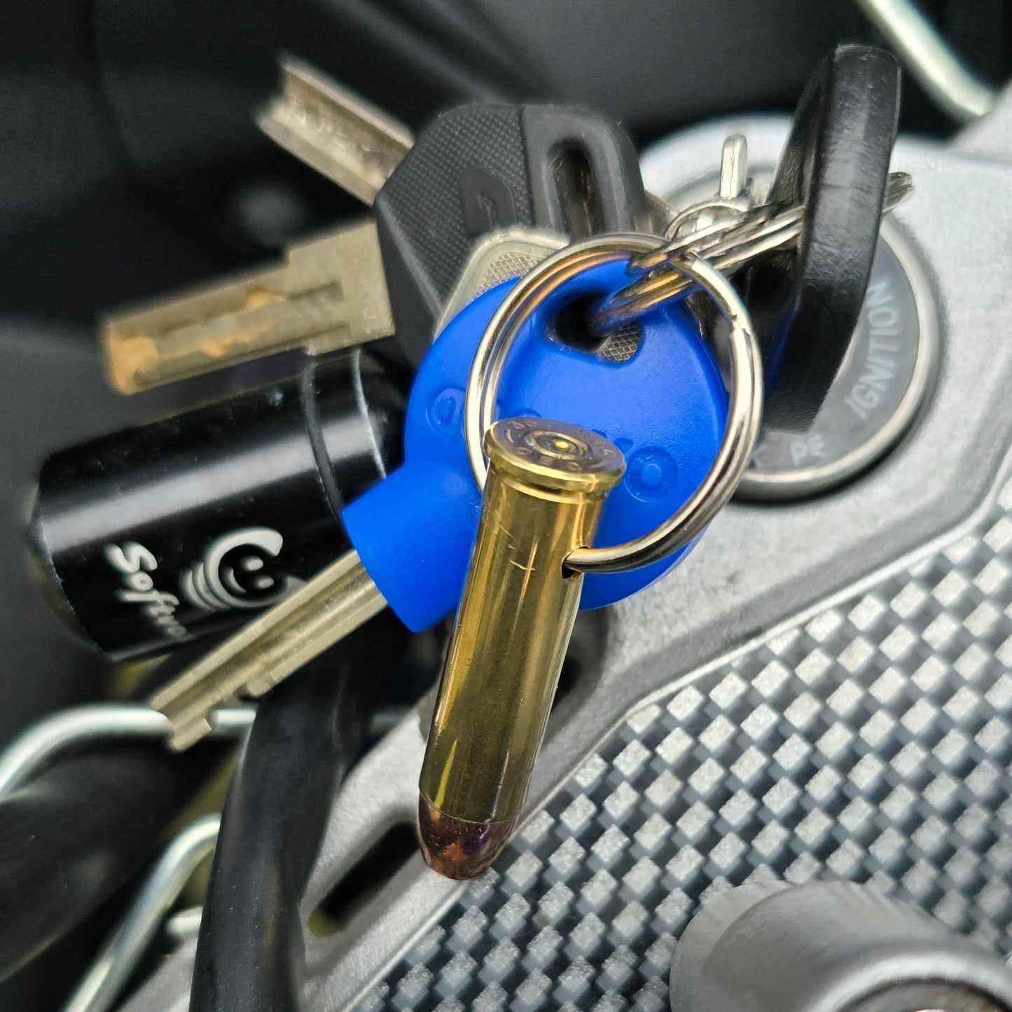 .357 Magnum Bullet Keyring & Inert Ammo