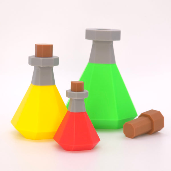 RuneScape Potion Bottle – Removable Lid Design - Cool Gaming Stuff
