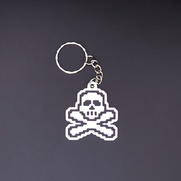 RuneScape PK Skull Keyring – Add Your Name for a Personal Touch! - Cool Gaming Stuff