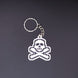 RuneScape PK Skull Keyring – Add Your Name for a Personal Touch! - Cool Gaming Stuff
