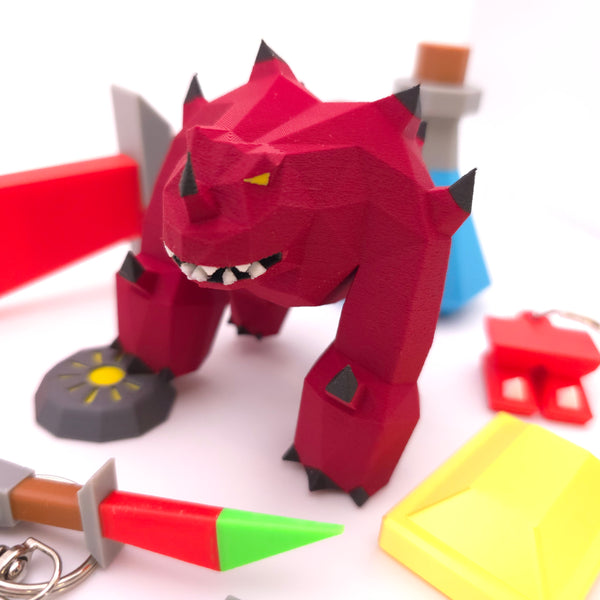 Runescape TzTok-Jad Minifigure - Cool Gaming Stuff