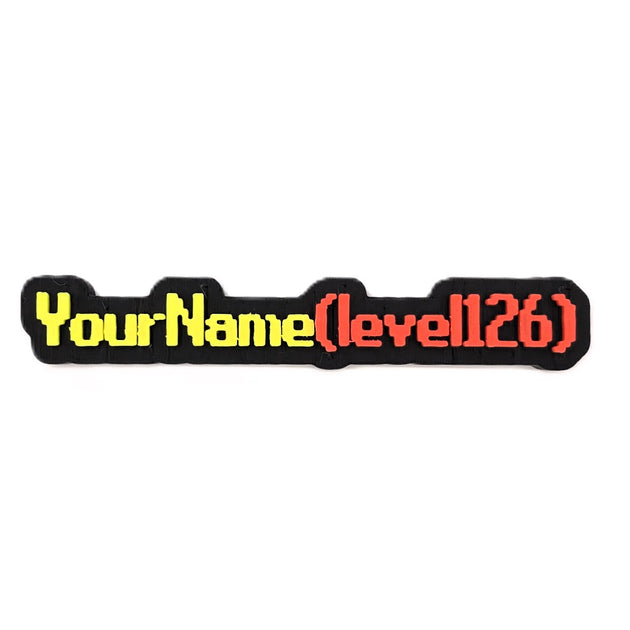 Personalized Glow in the Dark RuneScape Font Nameplates - Cool Gaming Stuff