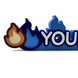 Blazing Builder Custom Nameplate - Cool Gaming Stuff