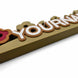 Housewarming Hero Custom Nameplate - Cool Gaming Stuff
