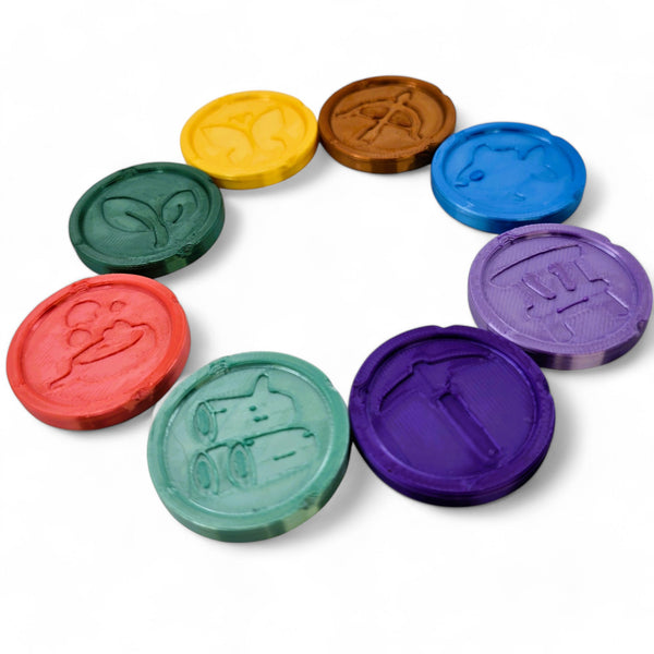Palia Skill Medals – Keyring & Coin (All Professions) - Cool Gaming Stuff