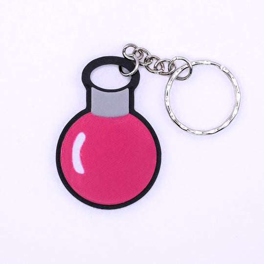 Factorio Science Keyring - Cool Gaming Stuff