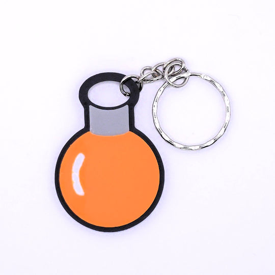Factorio Science Keyring - Cool Gaming Stuff