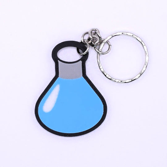 Factorio Science Keyring - Cool Gaming Stuff