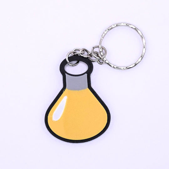 Factorio Science Keyring - Cool Gaming Stuff