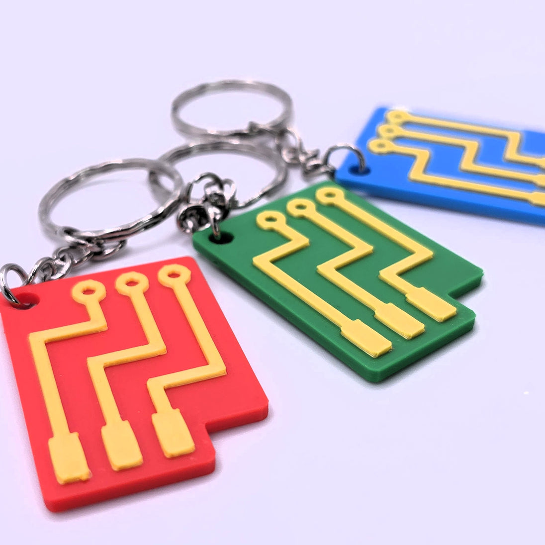 Factorio Circuit Keyring - Cool Gaming Stuff
