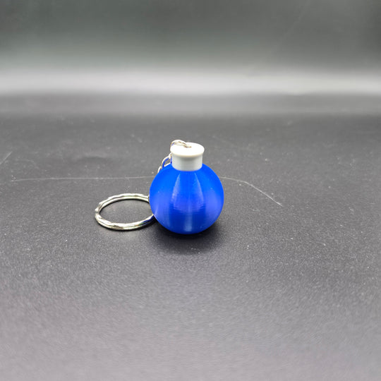 Factorio Science Flask Keyrings - Cool Gaming Stuff