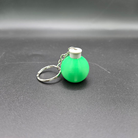 Factorio Science Flask Keyrings - Cool Gaming Stuff