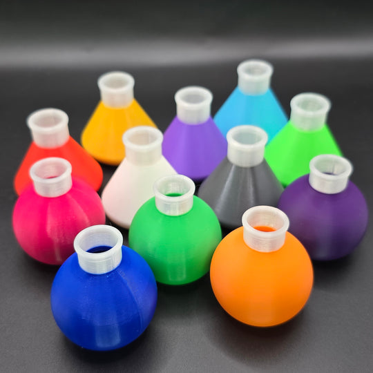 Factorio Science Flasks Pen Pot - Cool Gaming Stuff