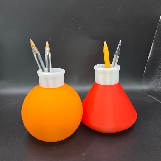 Factorio Science Flasks Pen Pot - Cool Gaming Stuff