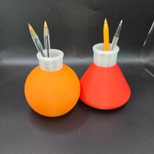 Factorio Science Flasks Pen Pot - Cool Gaming Stuff