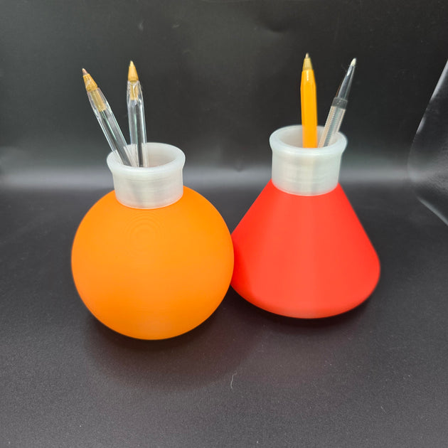 Factorio Science Flasks Pen Pot - Cool Gaming Stuff