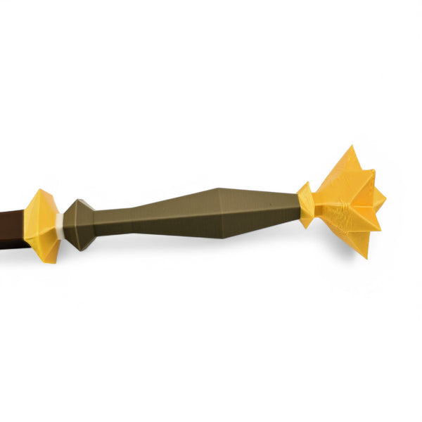 Runescape Master Wand Optional Stand & Custom Nameplate - Cool Gaming Stuff