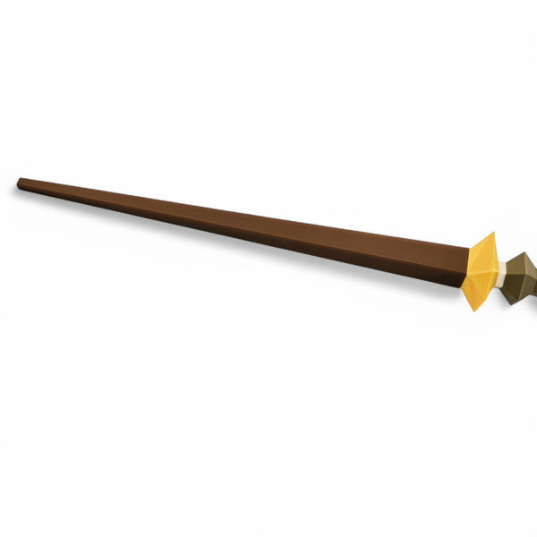 Runescape Master Wand Optional Stand & Custom Nameplate - Cool Gaming Stuff