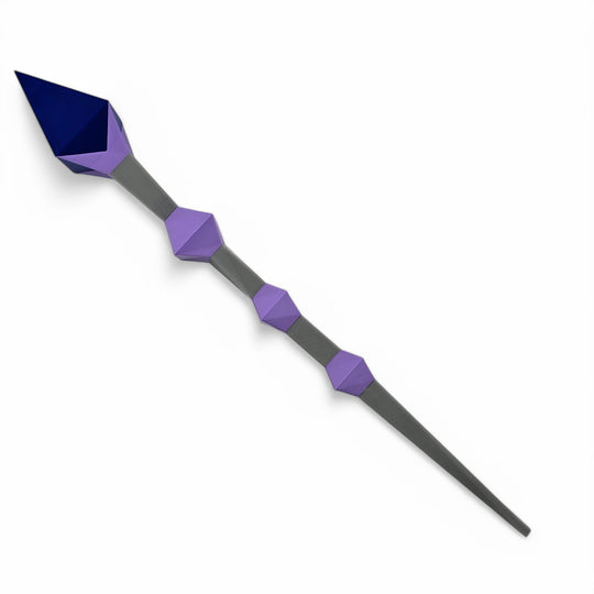 Runescape Kodai Wand, Optional Stand & Custom Nameplate - Cool Gaming Stuff