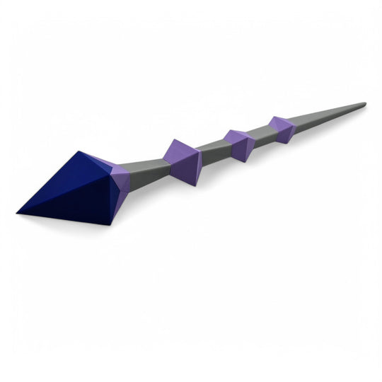 Runescape Kodai Wand, Optional Stand & Custom Nameplate - Cool Gaming Stuff