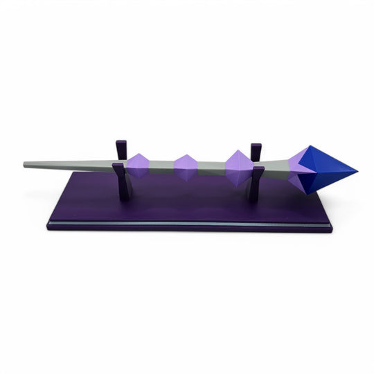 Runescape Kodai Wand, Optional Stand & Custom Nameplate - Cool Gaming Stuff