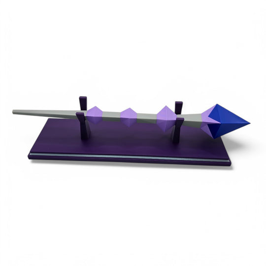 Runescape Kodai Wand, Optional Stand & Custom Nameplate - Cool Gaming Stuff