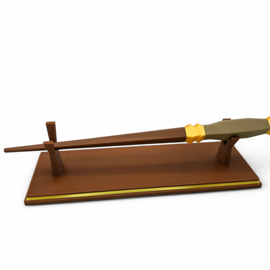 Runescape  Teacher Wand, Optional Stand & Custom Nameplate - Cool Gaming Stuff